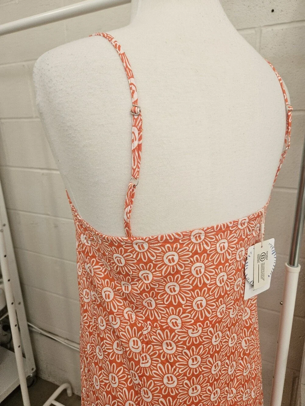 Organic Cotton Daisy Print Dress